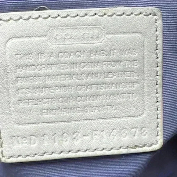 Coach SoHo Daisy Legacy Vintage Shopper Tote Signature Jacquard Khaki Yellow Bag - Picture 10 of 16